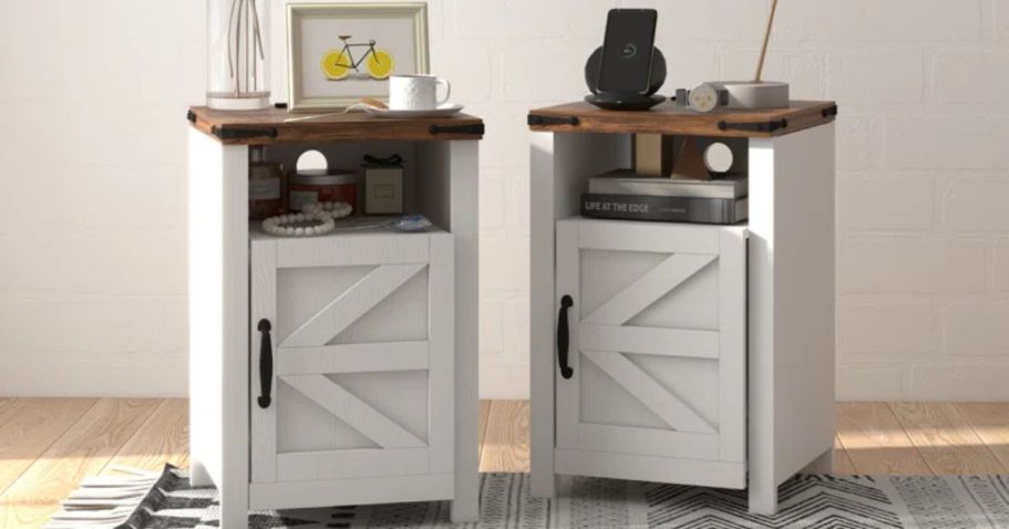 Up to 80% Off Wayfair Furniture | End Table Set w/ Charging Stations Only $89.99 Shipped!