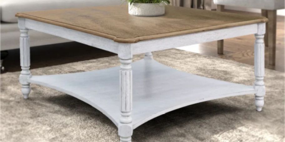 Up to 70% Off Wayfair Furniture Sale | Modern Farmhouse Coffee Table Only $127.99 Shipped