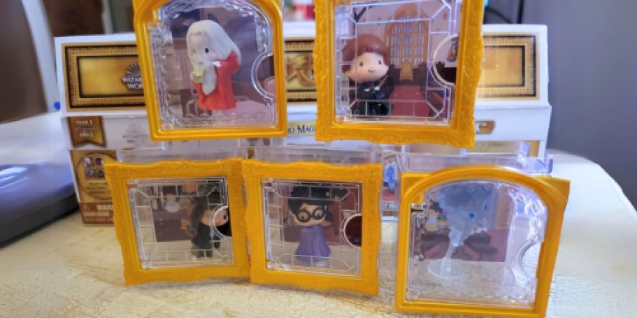 Wizarding World of Harry Potter 5-Figure Set & Display Cases from $7 on Amazon (Reg. $20)