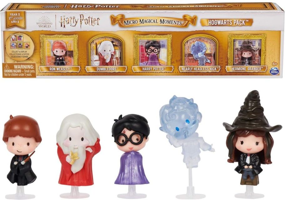 Wizarding World of Harry Potter Set - Hogwarts Pack stock image