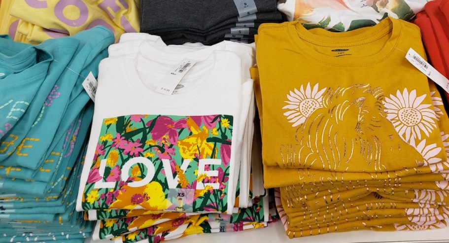 Old Navy Tees & Tanks Just $5 – Today ONLY