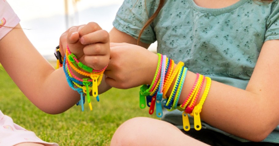 Zipper Bracelets 48-Pack Just $9.99 on Amazon (Reg. $23) – Fun Easter Egg Filler