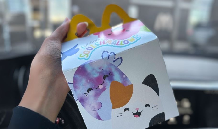 NEW McDonald’s Squishmallows Happy Meals Available Now