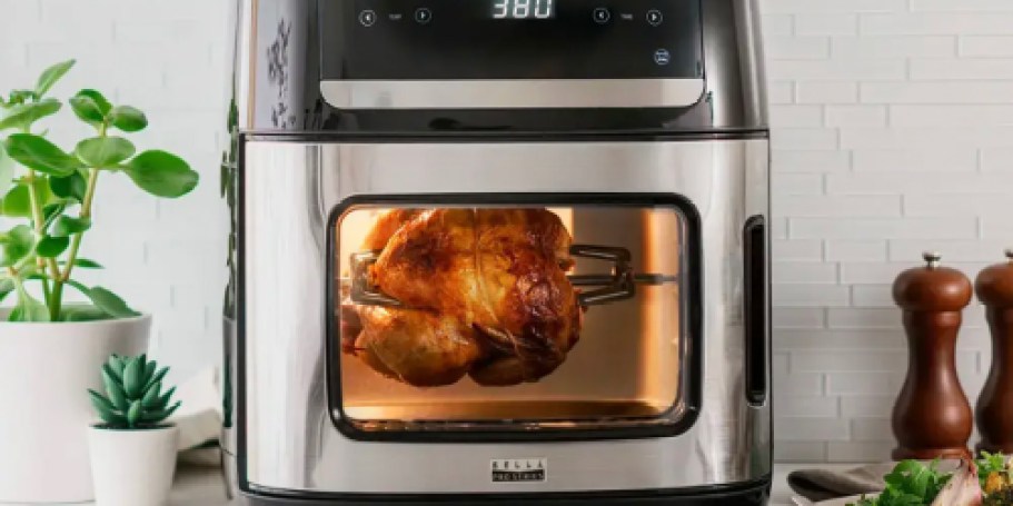 Bella Pro Air Fryer Pizza Oven w/ Rotisserie Only $59.99 Shipped on BestBuy.online (Reg. $180)