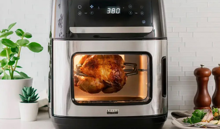 Bella Pro Air Fryer Pizza Oven w/ Rotisserie Only $59.99 Shipped on BestBuy.online (Reg. $180)