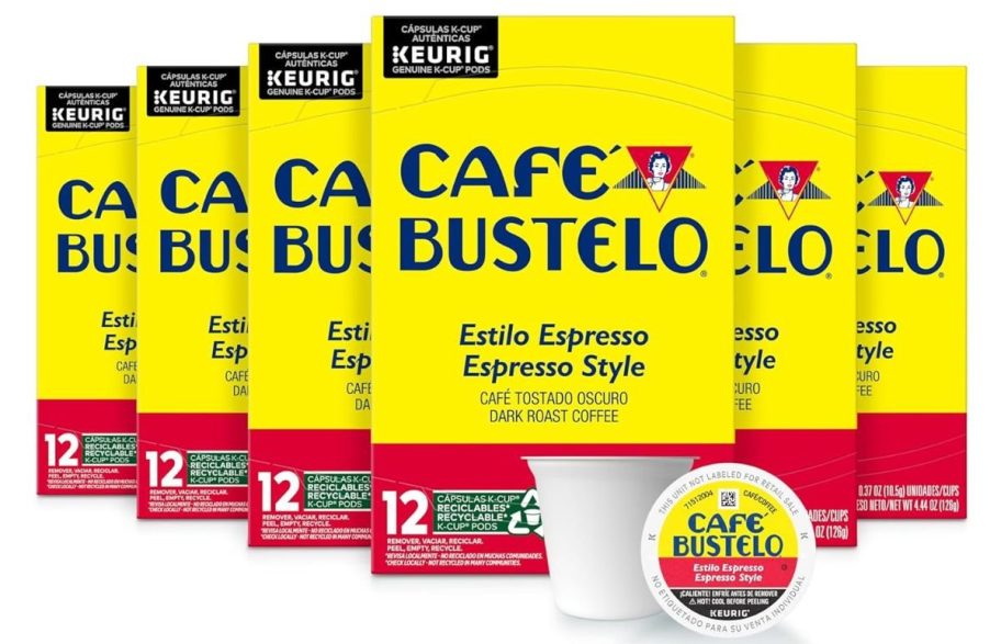 Café Bustelo Espresso K-Cups 72-Count stock image