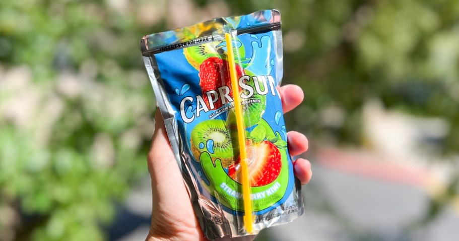 Capri Sun 30-Count Box Only $7.46 Shipped on Amazon (Just 25¢ Per Pouch)