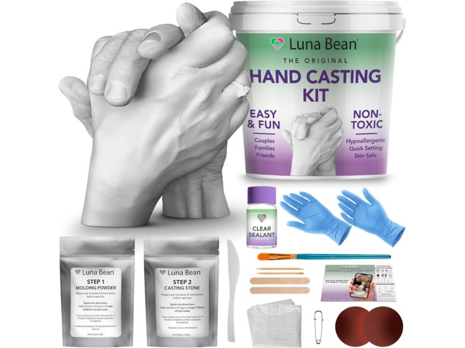 Luna Bean Hand Casting Kit stock image