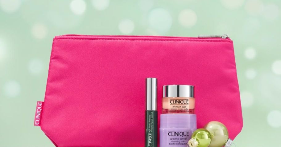Clinique Eyes On The Fly Set Gift Set w/ Bag Only $15 Shipped (Reg. $38) + More