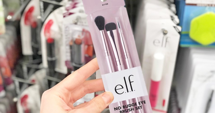 50% Off elf Cosmetics on Amazon | 3-Piece Makeup Brush Set Only $4