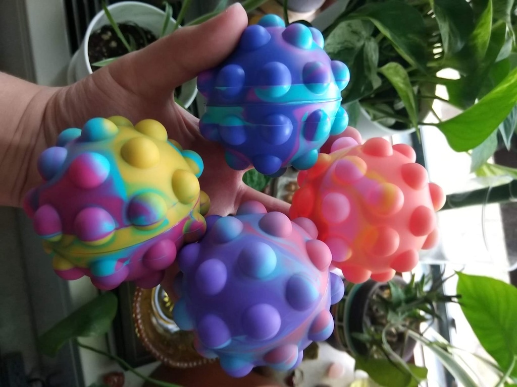 Pop Fidget Balls 4-Count Just $3.98 on Amazon (Reg. $10) | Fun Easter Basket Gift Idea!