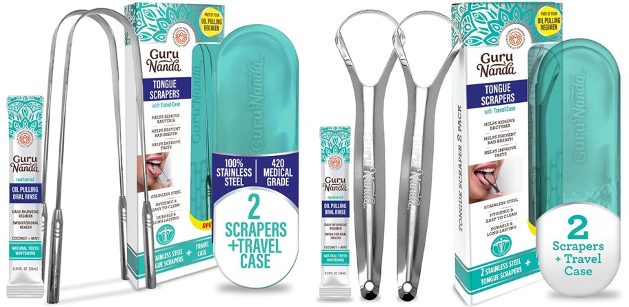 tongue scraper sets