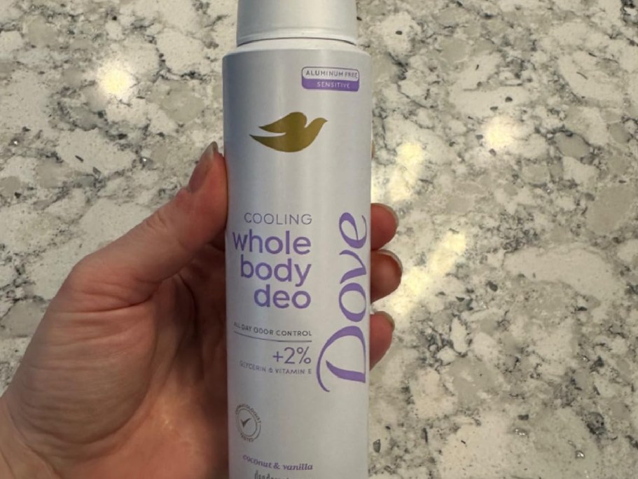 Dove Whole Body Spray Deodorant Just $5.45 Shipped on Amazon (Reg. $12)