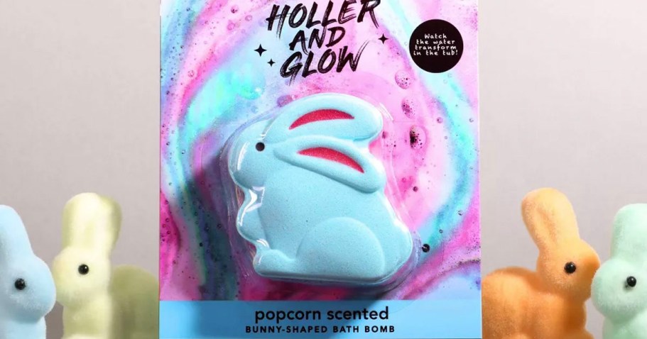 These CUTE Holler & Glow Bath Bombs are the Perfect Easter Basket Stuffer