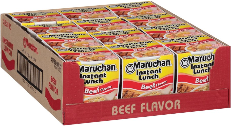 12 pack of instant noodles 