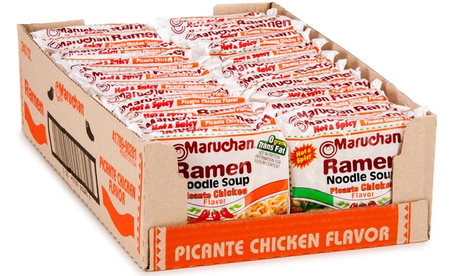 24 maruchan picante chicken ramen in box