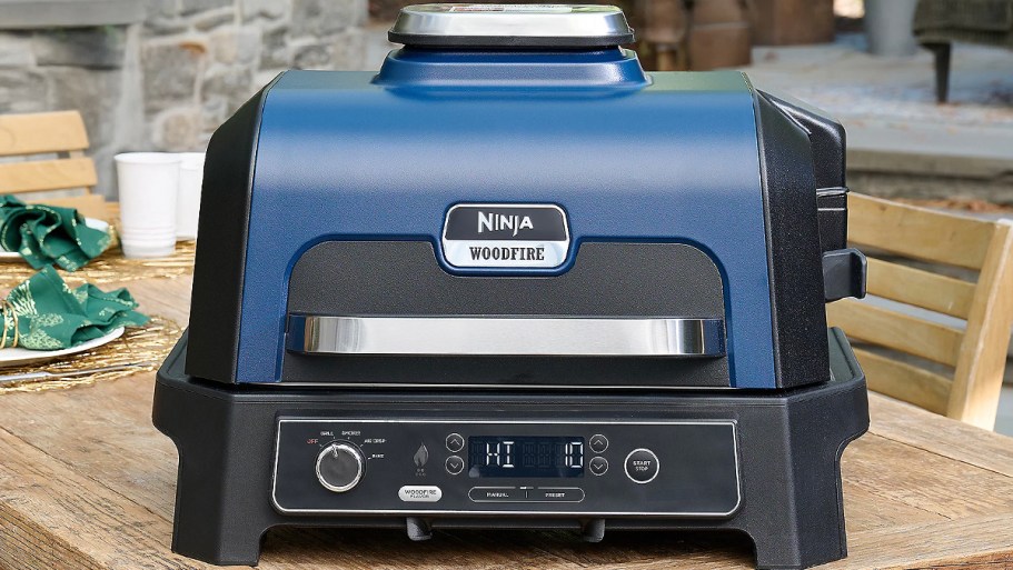 Over $160 Off Ninja Woodfire XL Smoker & Air Fry Grill w/ Temp Probe + Free Shipping
