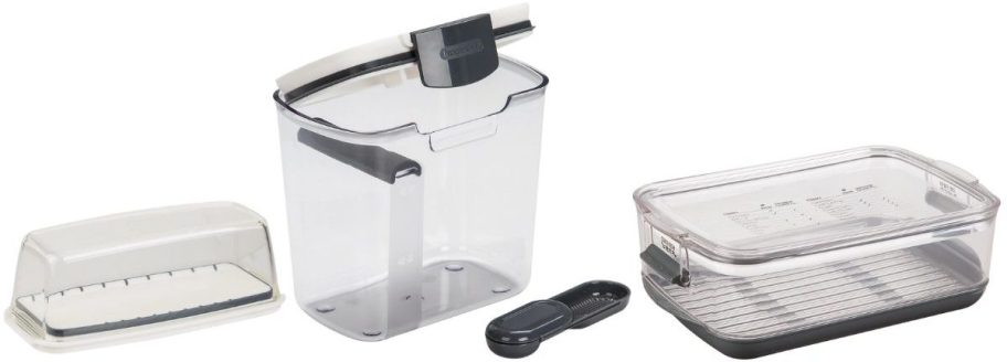3 food storage containers