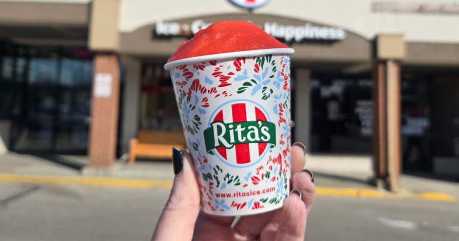 Get Your FREE Small Rita’s Italian Ice w/ Purchase – Today Only