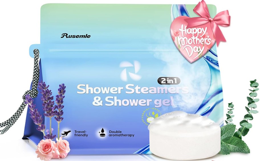 package of shower steamers