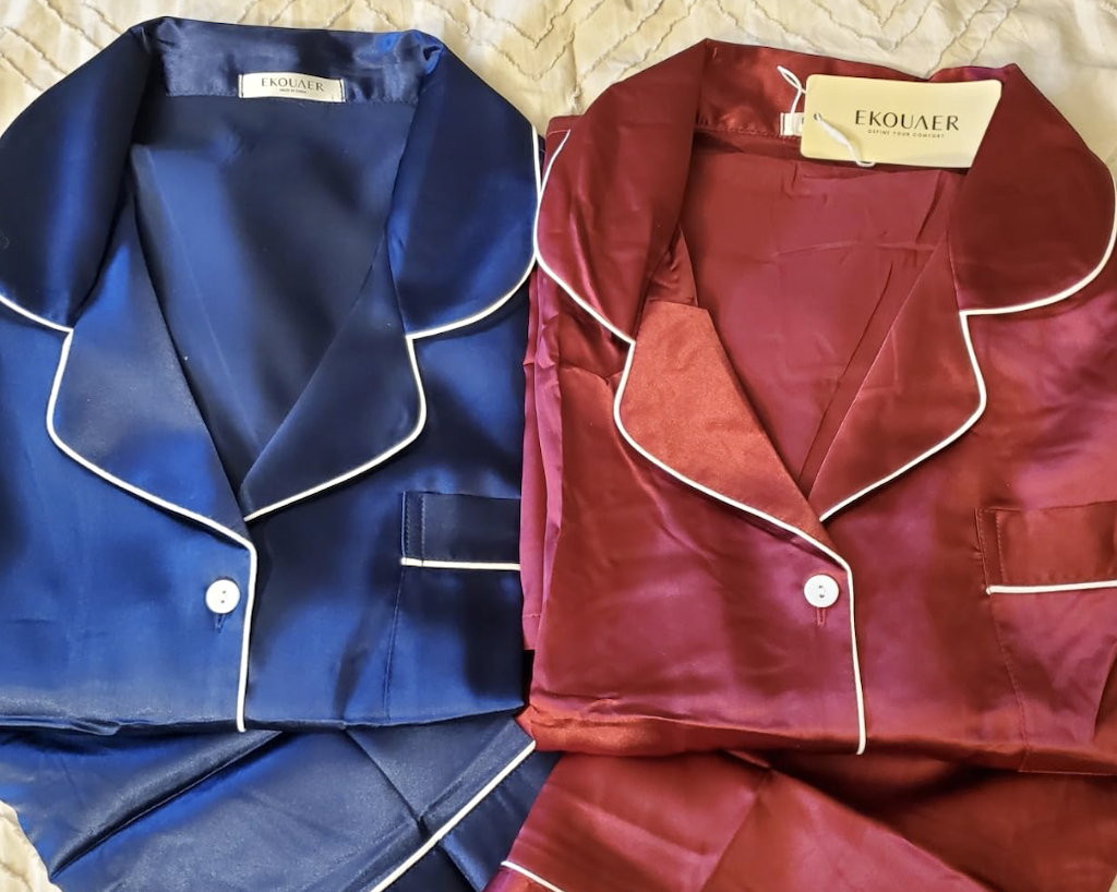 TWO Women’s Satin Pajamas Sets Only $16 Shipped on Amazon