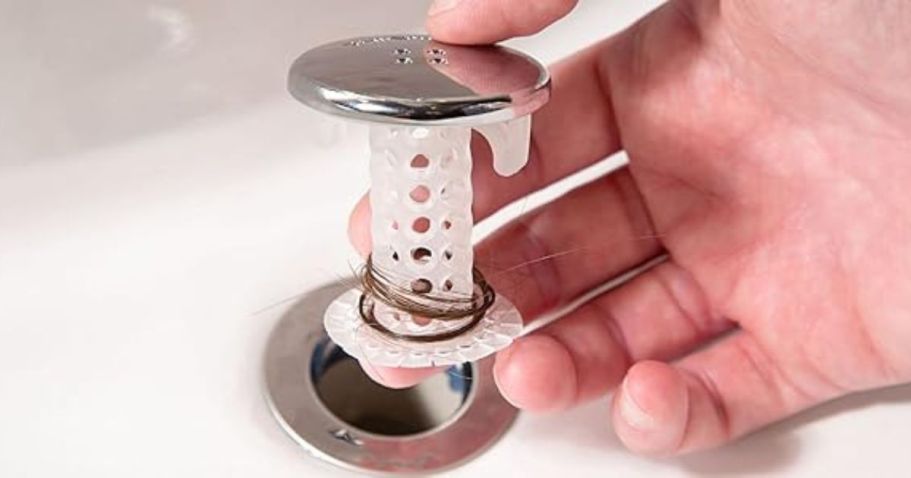 SinkShroom Drain Protector Just $8 Shipped on Amazon | No More Clogged Drains