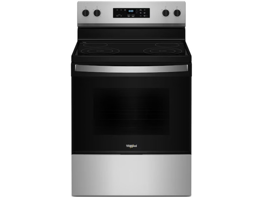 stainless steel whirlpool oven 