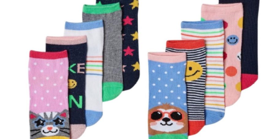 TWENTY Pairs of Wonder Nation Girls Socks Only $4.49 on Walmart.online
