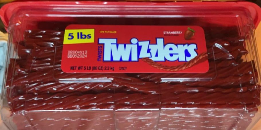 Twizzlers 5-Pound Tub Just $9.48 Shipped on Amazon