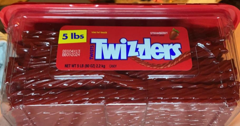 Twizzlers 5-Pound Tub Just $9.48 Shipped on Amazon