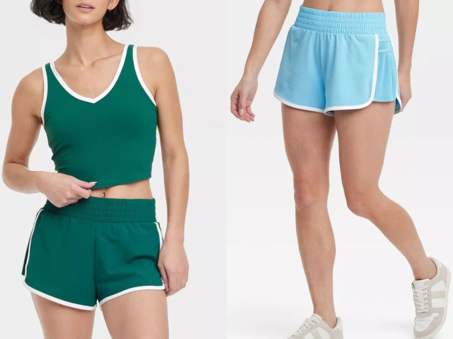 Stock images of two women wearing All in Motion Activewear