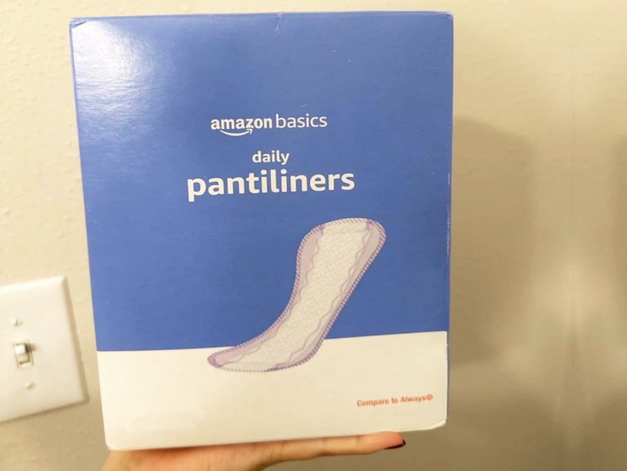 Amazon Basics Pantiliners 50-Count Only $1.72 Shipped