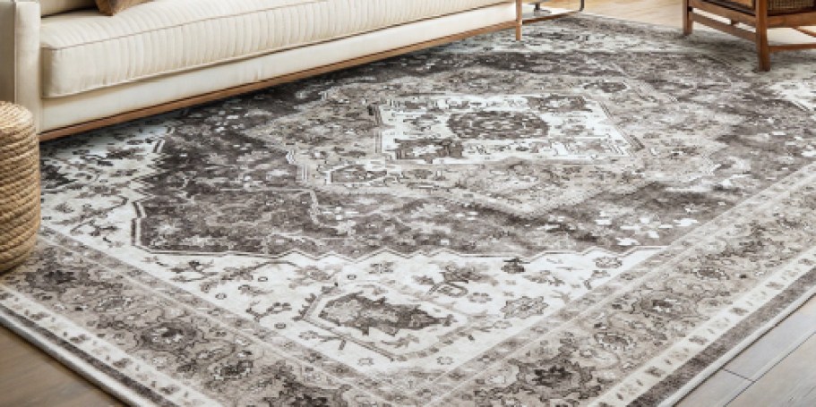 Up to 85% Off Wayfair Area Rugs + Free Shipping | Washable 8×10 Rug Only $43.99 Shipped
