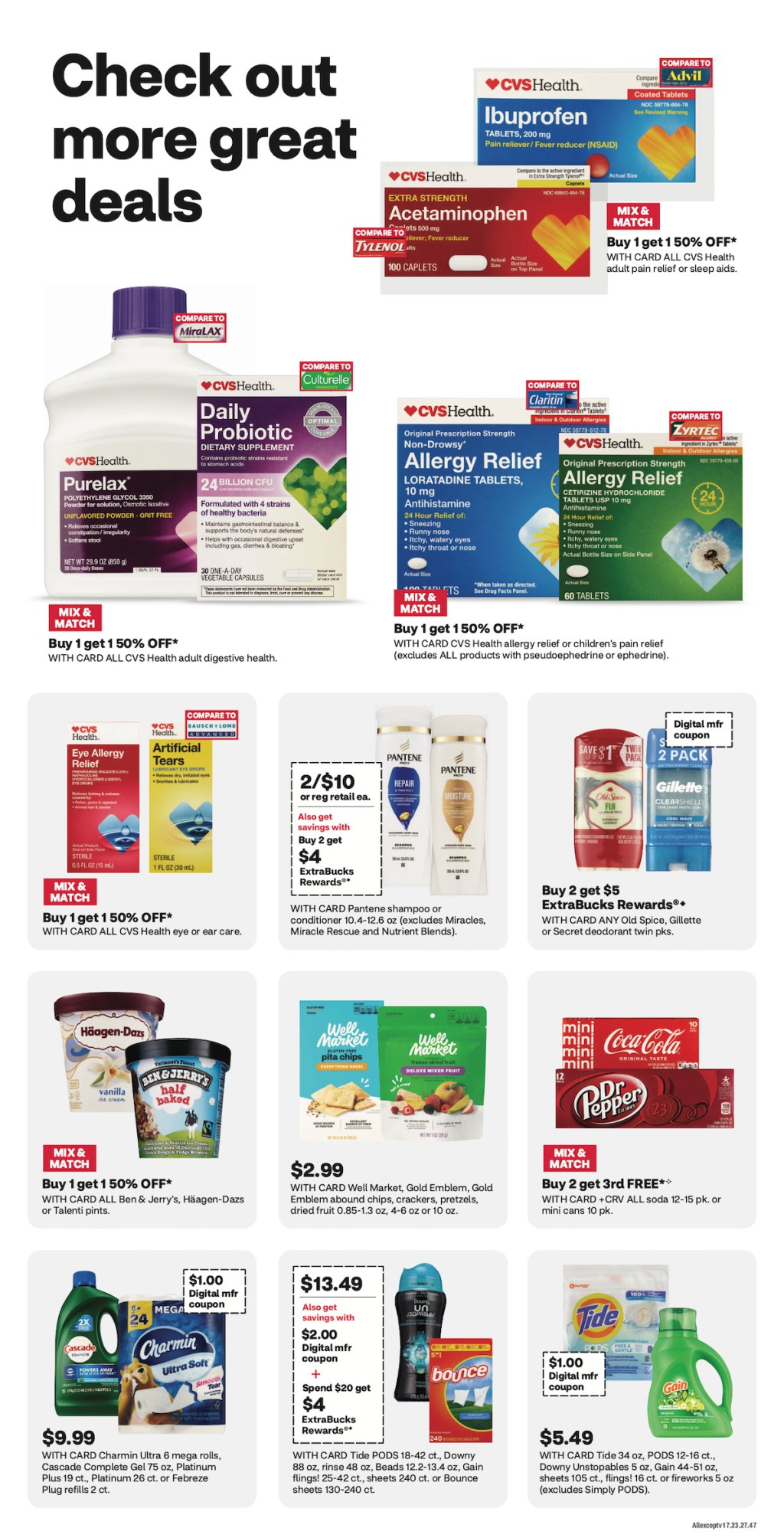 page from CVS ad