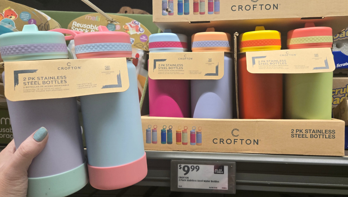 Top ALDI Weekly Finds: Bento Box w/ Flatware Set, Kids Water Bottle 2-Packs & More
