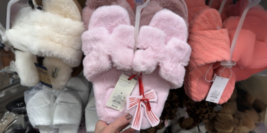 WOW! 40% Off Women’s Slippers at Target | Styles from $6!