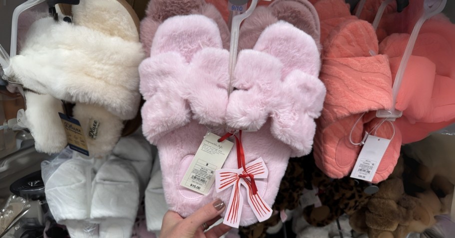 40% Off Women’s Slippers at Target | Styles from $6!