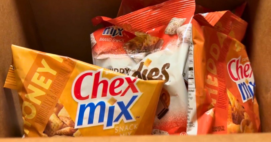 Chex Mix Sweet & Salty Snacks 20-Count Variety Pack Just $8.83 Shipped on Amazon