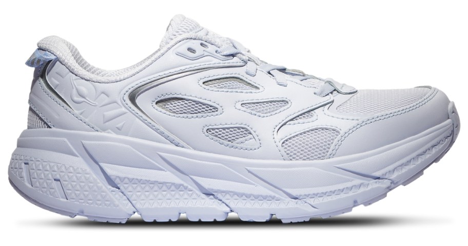 stock image of HOKA Women's Clifton L Athletics Shoes in white