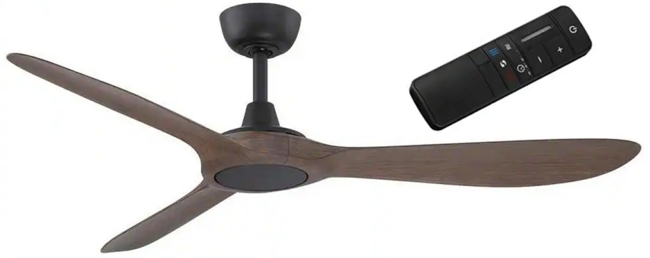 Home Decorators Collection Tager 52in Smart Indoor:Outdoor Ceiling Fan with Remote