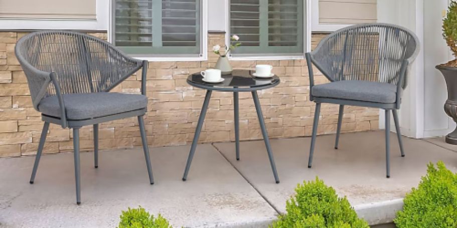 Up to 60% Off Lowe’s Patio Furniture + Free Shipping | Bistro Set Only $159.90!