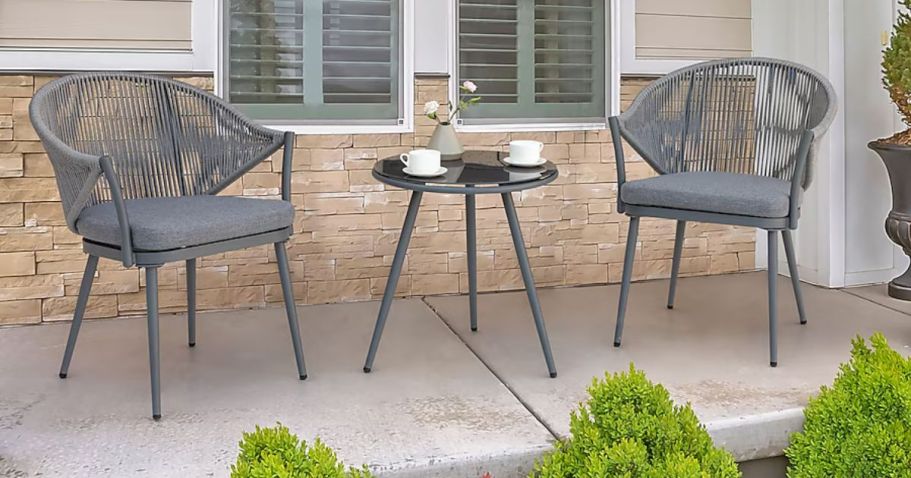 Up to 60% Off Lowe’s Patio Furniture + Free Shipping | Bistro Set Only $159.90!
