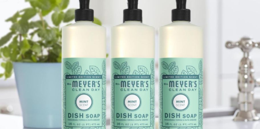 Mrs. Meyer’s Dish Soap 3-Pack Only $8.99 Shipped on Amazon (Regularly $20)
