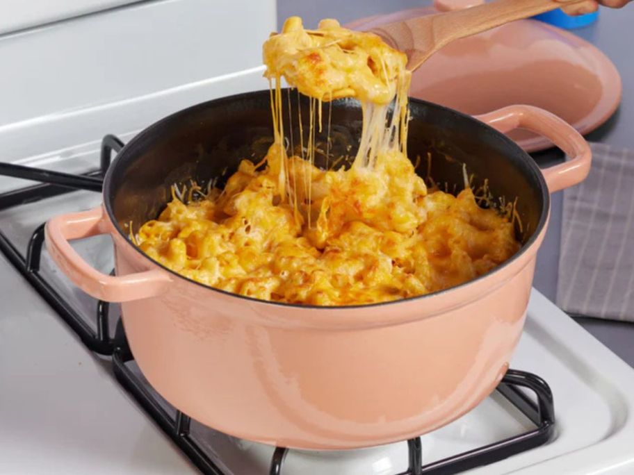 An Our Place Always Pot filled with homemade mac & cheese