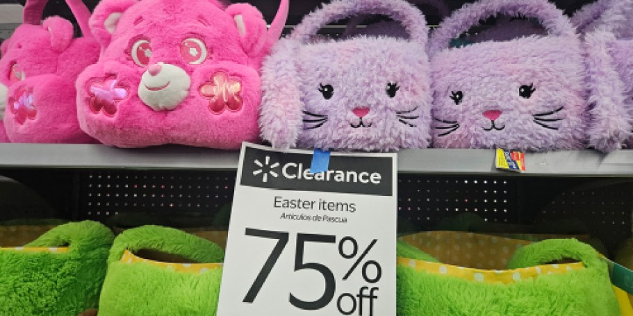 Up to 75% Off Walmart Easter Clearance | Baskets, Home Decor, Candy, & More