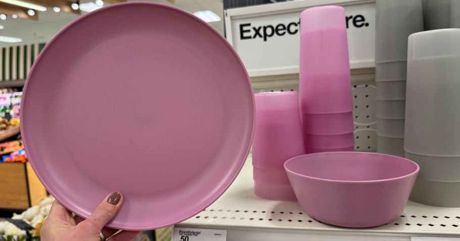 NEW Room Essentials Dishes Just 50¢ at Target – Great for Picnics!
