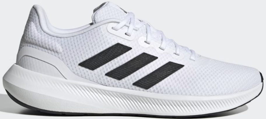 white mens running shoe