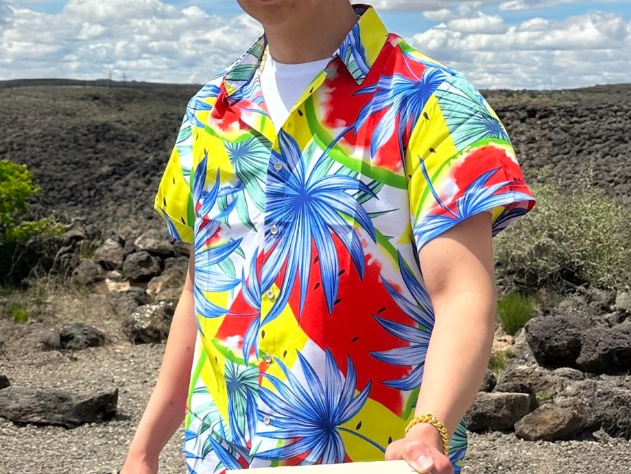Men’s Hawaiian Shirts from $9.99 on Amazon (Reg. $20) | Great for Summer Trips