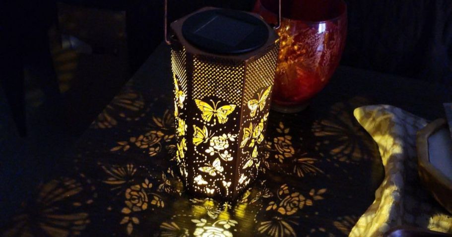 Ourdoor Solar Lantern Just $8 on Amazon (Regularly $21)