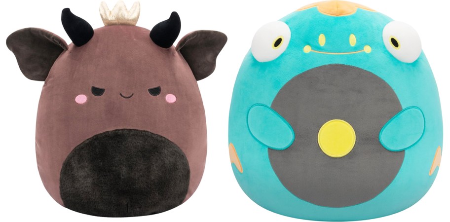 Goblin King and Pokémon Belibolt Squishmallows
